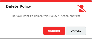 Grid Policy Delete pop-up- CyLock